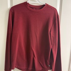 Red Guess Long Sleeve Sweater